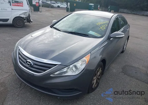 2014 Hyundai Sonata Gls from USA, damaged, VIN 5NPEB4AC4EH891212